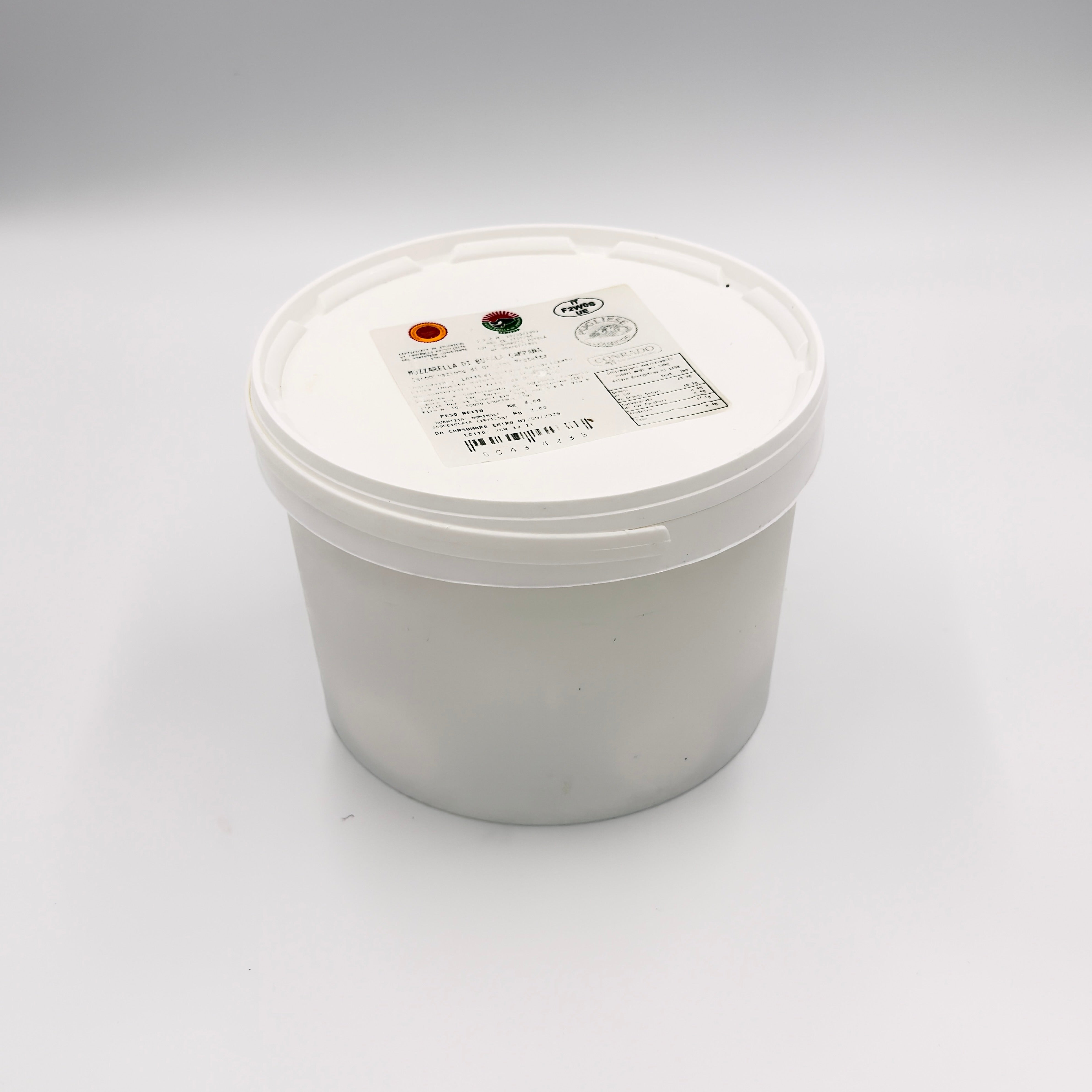 Bøffelmozzarella (125 g. pr. stk.)