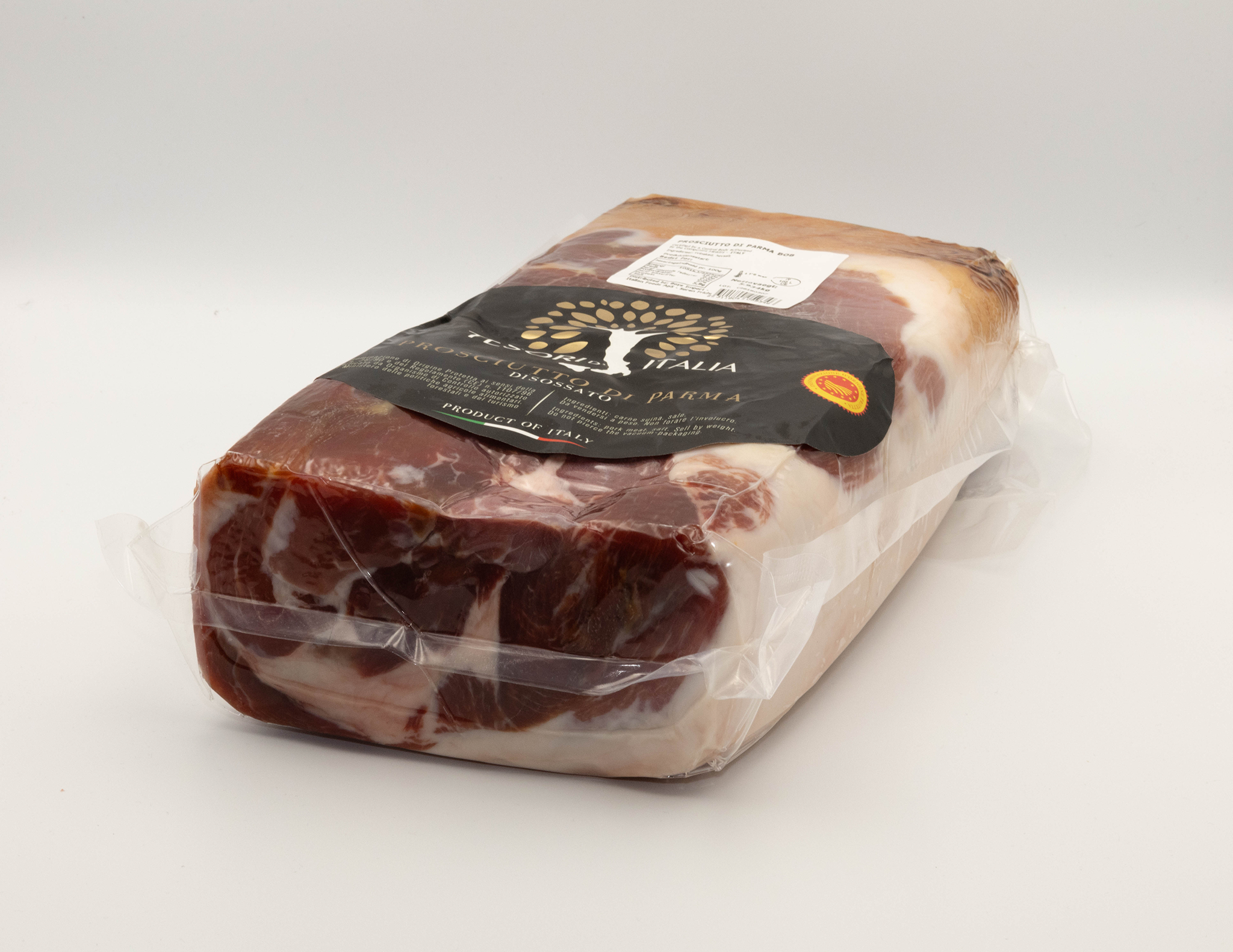 Prosciutto crudo, EU-lufttørret skinke i blok