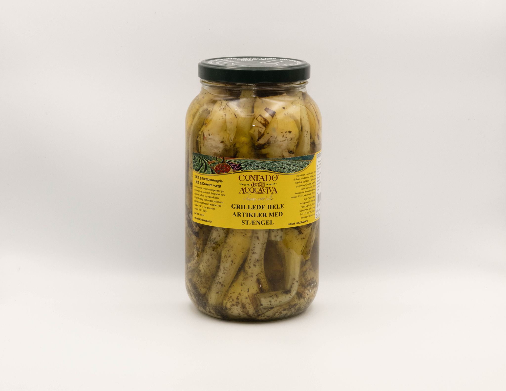 Grillede artiskokhjerter, italiensk konserves